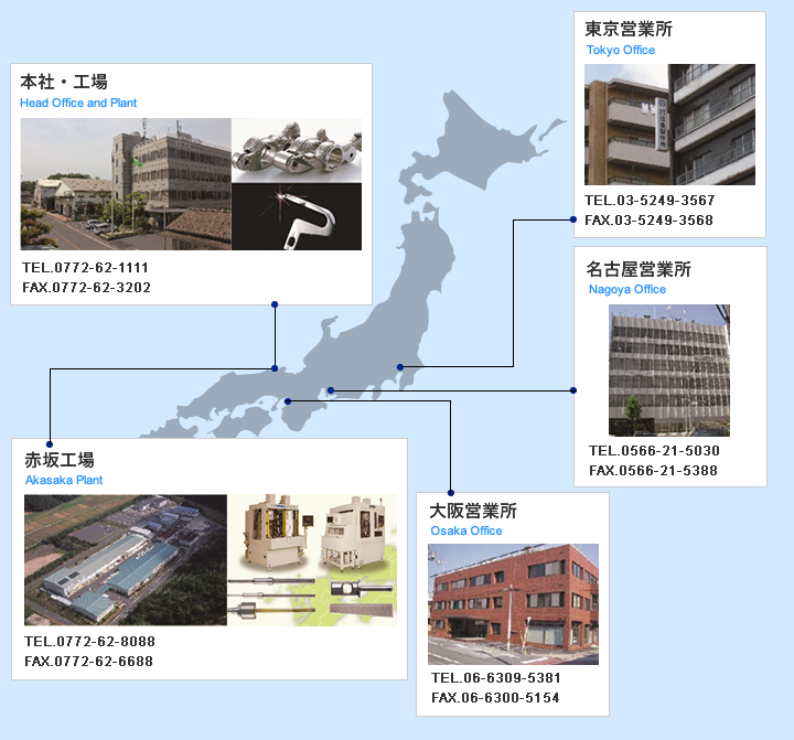 日本国内 服务据点